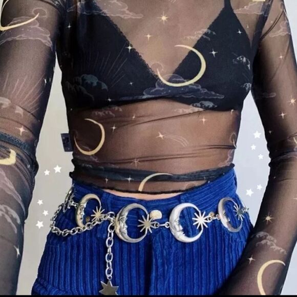 NWOT Moon & Stars Belt - Picture 2 of 6
